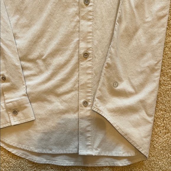 lululemon athletica Light Beige Casual Shirt - Picture 4 of 10